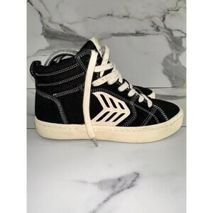 Cariuma Catiba Pro Skate Black/White High Top Sneakers Unisex 6.5 Men 8 Women